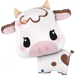 GLOBO 25" FOIL FORMA VACA