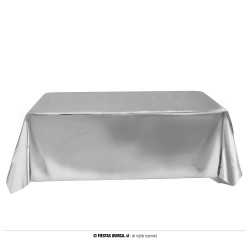   MANTEL PL METAL PLATA 137X274CM