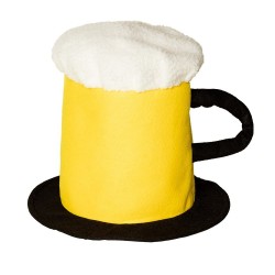 SOMBRERO FORMA JARRA CERVEZA