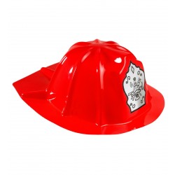 CASCO INFANTIL BOMBERO PVC