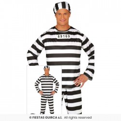 DISFRAZ T-XL PRESO HOMBRE