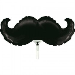GLOBO 14" PALO FOIL BIGOTE