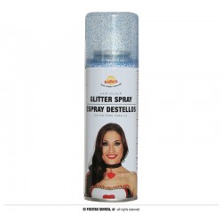 SPRAY PELO PURPURINA AZUL CIELO  125ML