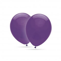   50 GLOBOS 11" 12G VIOLETA