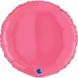   GLOBO 18" FOIL REDONDO ROSA CHIC
