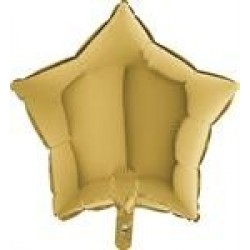  GLOBO 18" FOIL ESTRELLA ORO 5 BRIL