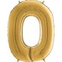   GLOBO 26" FOIL FORMA N0 ORO