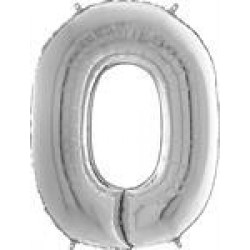   GLOBO 26" FOIL FORMA N0 PLATA