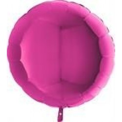   GLOBO 36" FOIL REDONDO MAGENTA