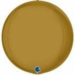   GLOBO 15" FOIL ORBZ SATIN ORO
