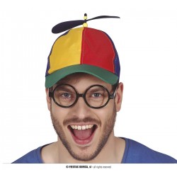 GORRA MULTICOLOR CON HELICE