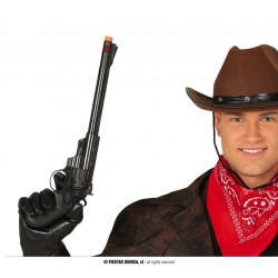PISTOLA VAQUERO CAÑON LARGO 43CM