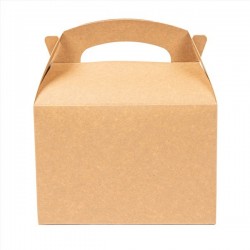 CAJA MENU INF NATURAL KRAFT 17X16X10CM