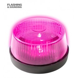 LUZ ROSA C/SONIDO SIRENA INTERMINTE