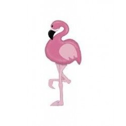   GLOBO 60" FOIL FORMA FLAMINGO
