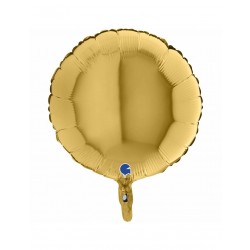  E/GLOBO 18" FOIL REDOND ORO 5 BRIL