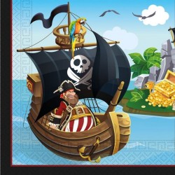   20 SERVILLETAS PIRATAS 33CM
