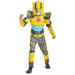 L DISFRAZ 7A8AÑOS BUMBLEBEE TRANSFORME