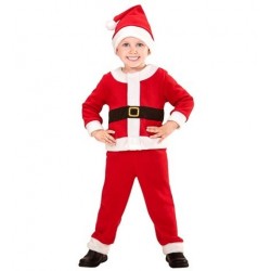 DISFRAZ 3A4AÑOS PAPA NOEL
