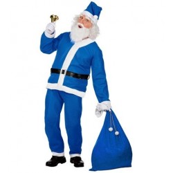 DISFRAZ  T-UNICA PAPA NOEL AZUL