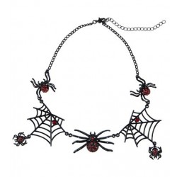 COLLAR ARAÑA STRASS