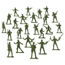 24 BARATIJAS SOLDADOS 5CM