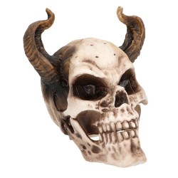 CABEZA DIABLO CALAVERA 20CM