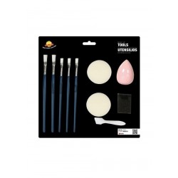 SET PINCELES Y ESPONJAS