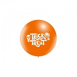 GLOBO JUMBO 2FTP NARANJA TRICK OR TREAT
