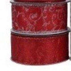 R/CINTA DECO ROJA 4CMX2,7MT