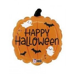 GLOBO 18" FOIL FORMA CALABAZA HALLOWEN