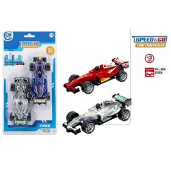 2 COCHES FORMULA FRICCION 14CM