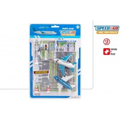 SET PISTA DE AVIONES PULL BACK