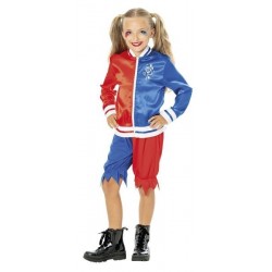 L CAJA DISFRAZ 7A8AÑOS HARLEY QUINN