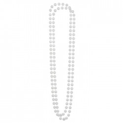   SET 2 COLLARES PERLAS BLANCAS