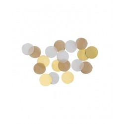 CONFETI PAPEL ORO BRUSH 15GR