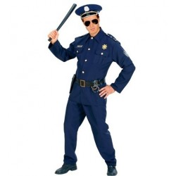 DISFRAZ T-L POLICIA AZUL