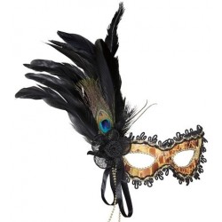 ANTIFAZ ORO/NEGRO DECORACIONES Y PLUMAS