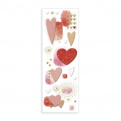 MARCAPAGINAS TURNOWSKY CORAZONES ROJOS