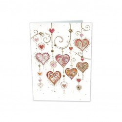 TARJETA TURNOWSKY CORAZONES  