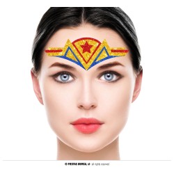 JOYAS FACIALES GLITTER SUPERHEROE