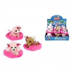 PELUCHE C/CAMA ANIMALES 13CM
