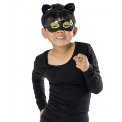 SET ANTIFAZ DIADEMA Y ANILLO CAT NOIR
