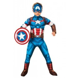 L DISFRAZ 9A10AÑOS CAPITAN AMERICA DEL