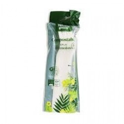 10 TENEDORES CPLA COMPOSTABLE 18CM