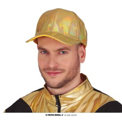   GORRA ADULTO METALIZADA ORO
