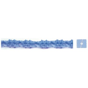   GUIRNALDA PAPEL AZUL 3MT