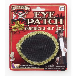 PARCHE OJO PIRATA TELA