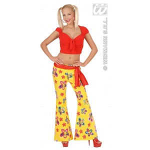  PANTALON FLOREST-M AÑOS70