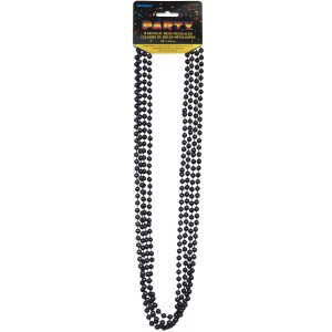   4 COLLAR BOLA METAL NEGRO